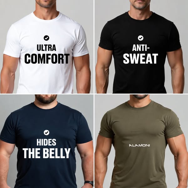 This T-shirt is basically a push-up bra for guys!