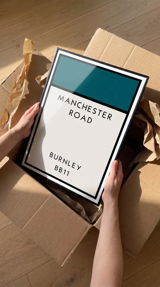Personalised Street Name Posters