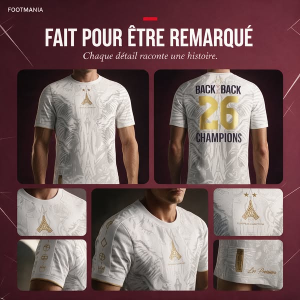 Toute l’histoire de l'équipe de France de football, réunie dans un seul maillot.