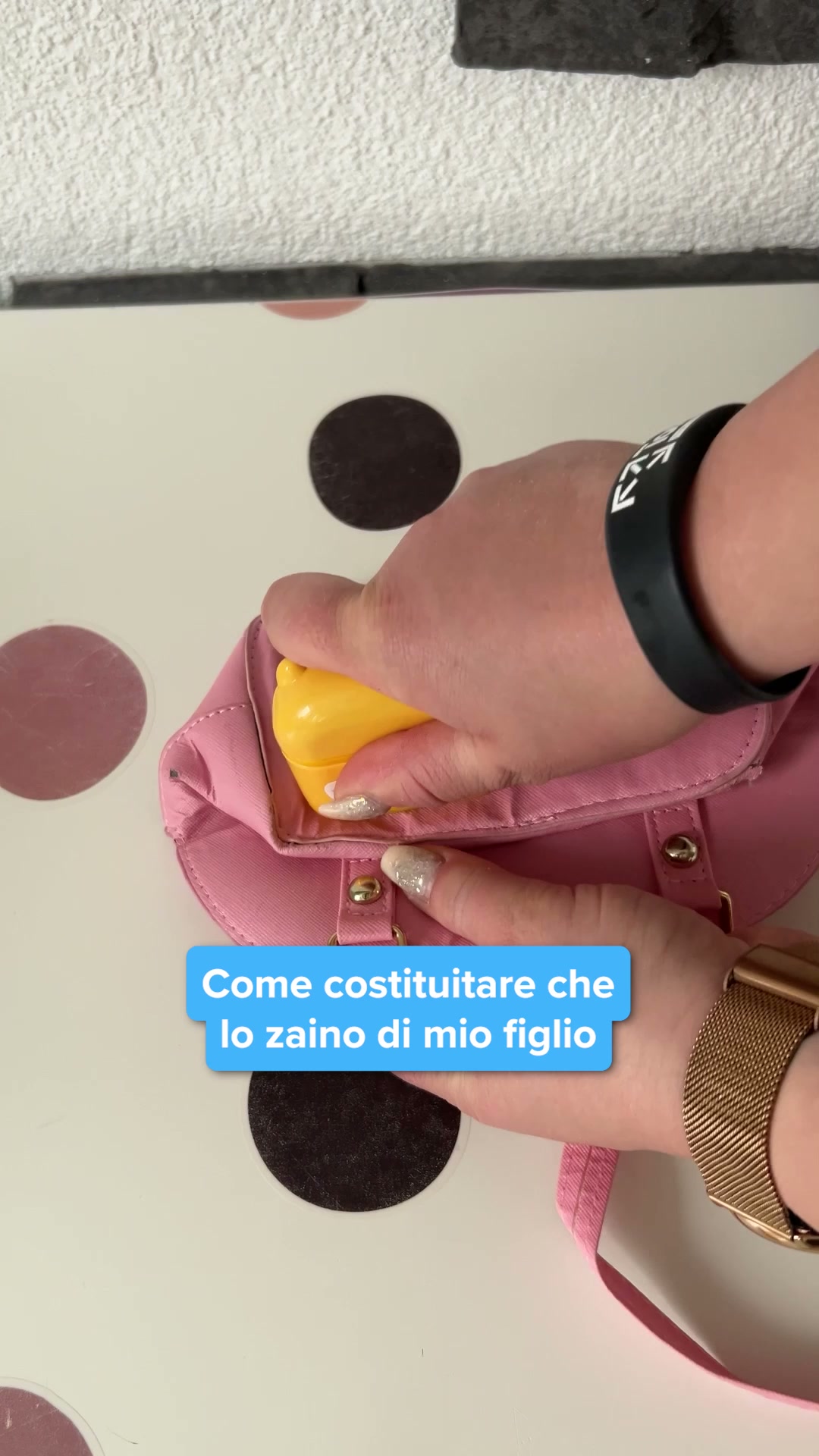 Basta perdere oggetti all’asilo