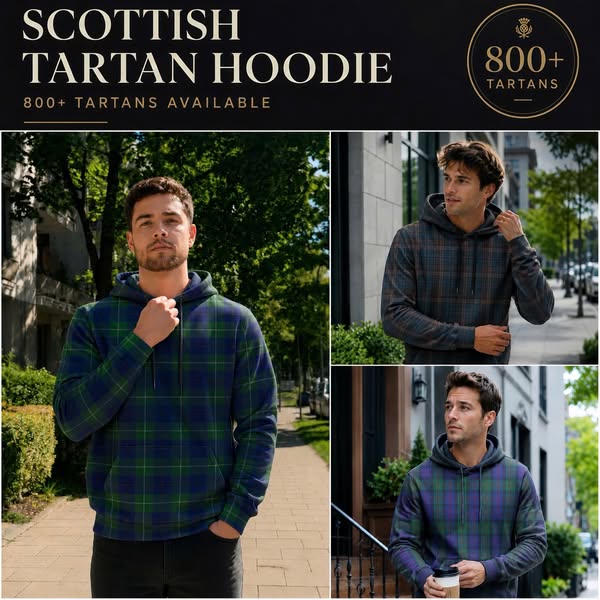 Scottish Tartan Hoodie Collection