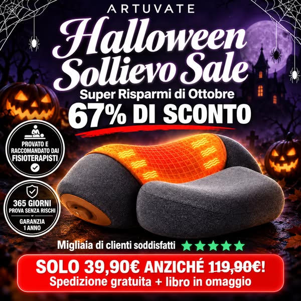 ADDIO A DOLORI A COLLO E SPALLE