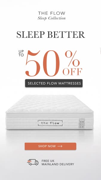 Up to 50% Off Flow Mattresses