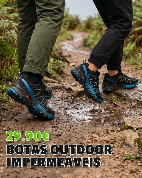 Botas Outdoor Impermeáveis