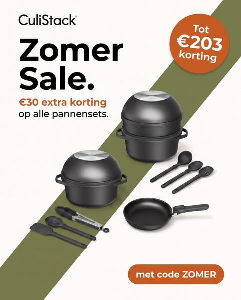 Nooit meer een rommelige pannenlade!