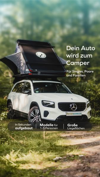 Einfach mehr erleben mit Dachzelt