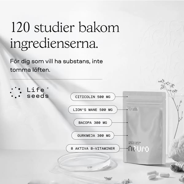 För dig som vill veta vad du stoppar i dig, och varför.