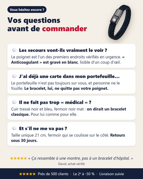 Une seconde peut tout changer. Ce bracelet aussi.