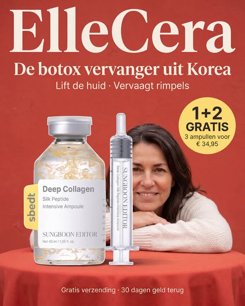 Botox-effect zonder naalden. SilkPeptide™ 1+2 GRATIS (alleen vandaag)