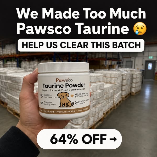 We Over-Ordered Our Taurine Powder