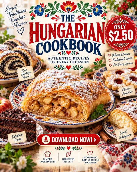 The Hungarian Cookbook — Only $2.50