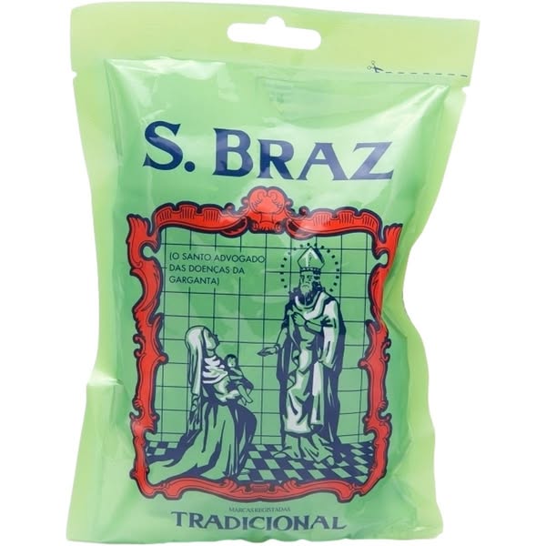 Rebuçados Mentol S. Braz 100 Gr