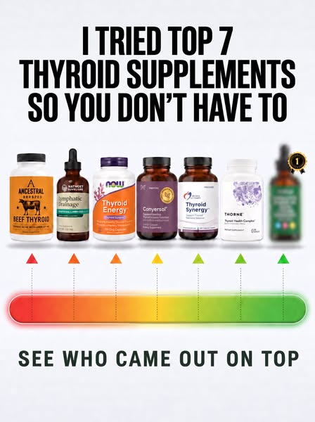 I Tested 7 Thyroid Supplements