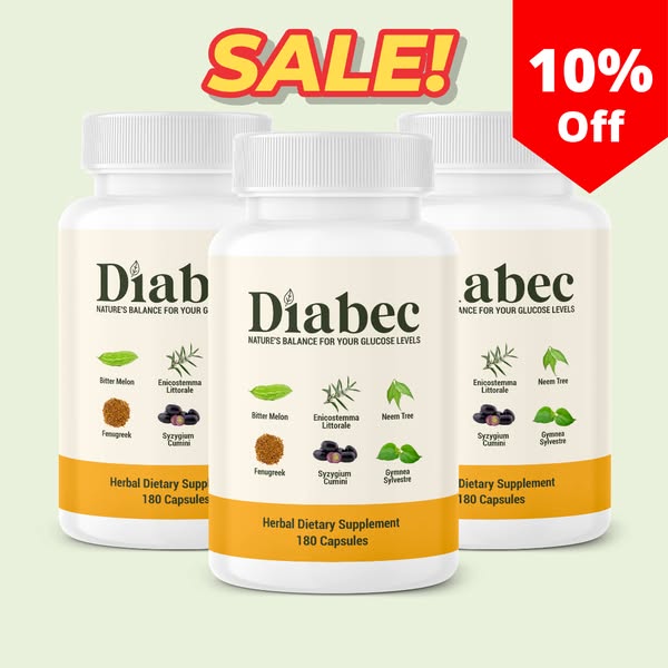 SALE! 10% OFF Diabec 3-Pack