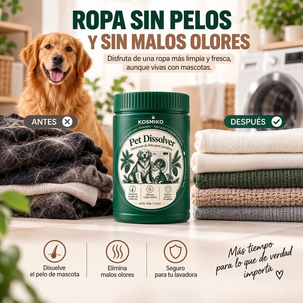 Adiós a los pelos en tu ropa