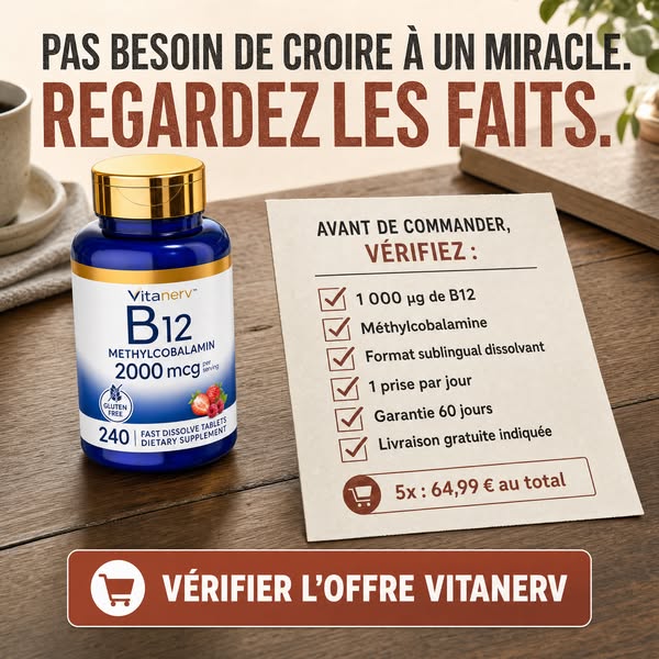 Essayez Vitanerv pendant 60 jours, avec moins de risque.