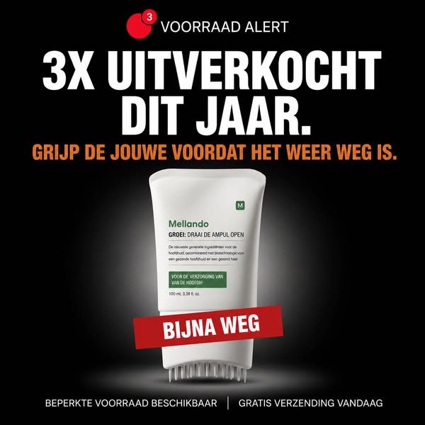 Krijg Weer Vol & Sterk Haar