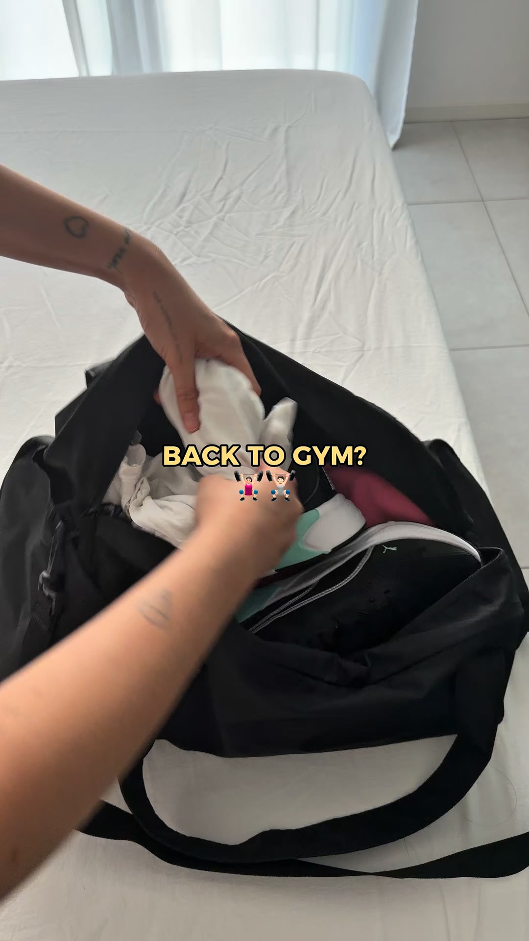 Back to gym senza caos