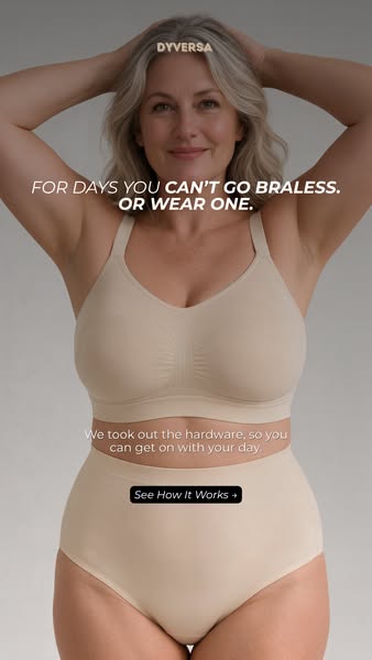The Bra For Women Who Hate Bras But Won't Go Without One.