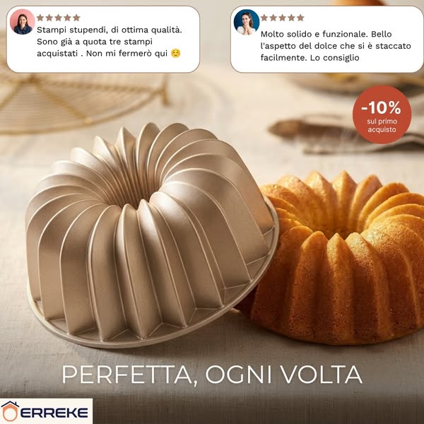 Alluminio fuso, sformatura perfetta