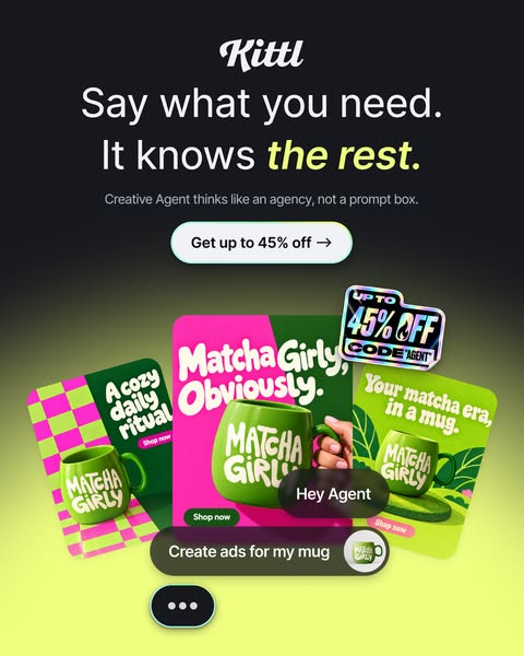 Say it once. Get the ads.