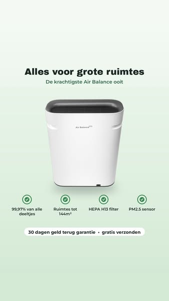 Schone lucht in het kantoor is een MUST in 2026