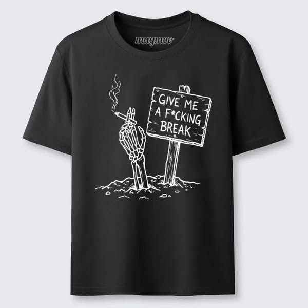 Magmoo Skeleton Stress Mood Classic T-shirt