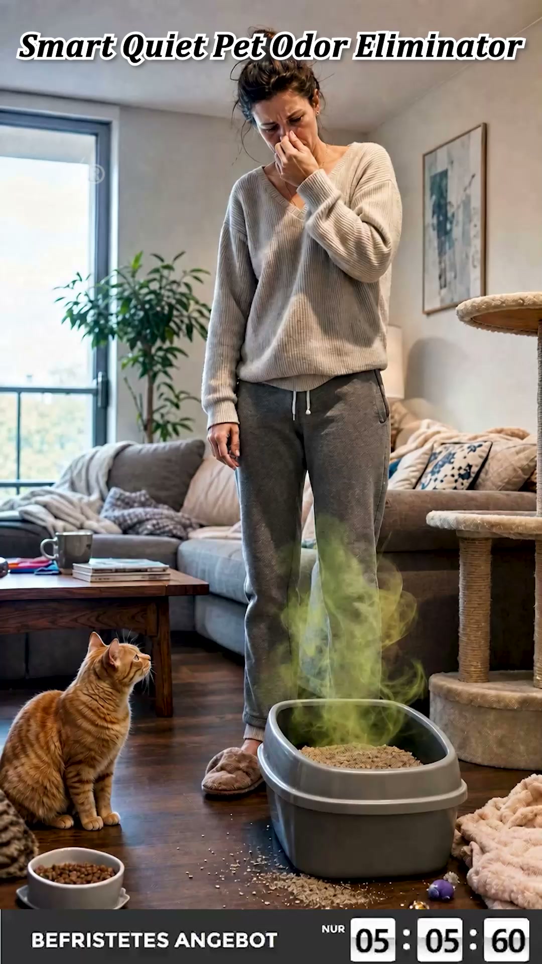 Silent Odor Eliminator | Fresh Home Air