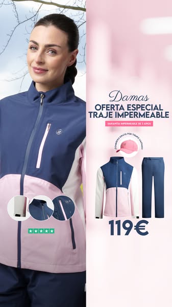 TRAJES DE LLUVIA PARA MUJERES AHORA 119€