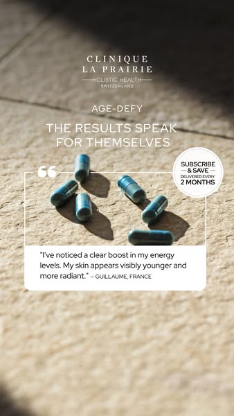 Age Defy | Clinique La Prairie Holistic Health