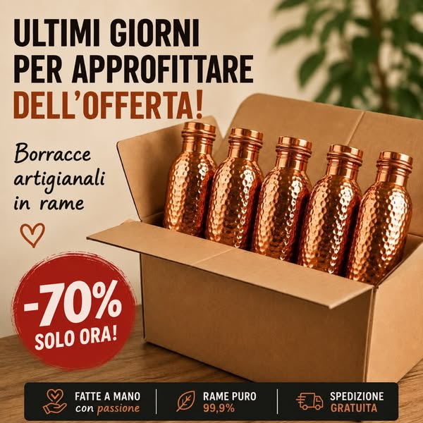 La fontana della giovinezza in una borraccia!