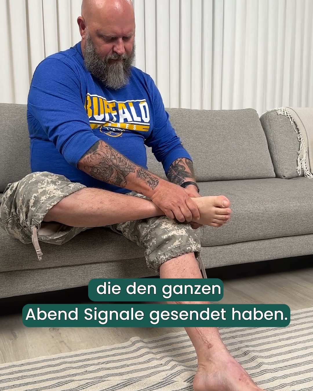 Unruhige Beine am Abend?