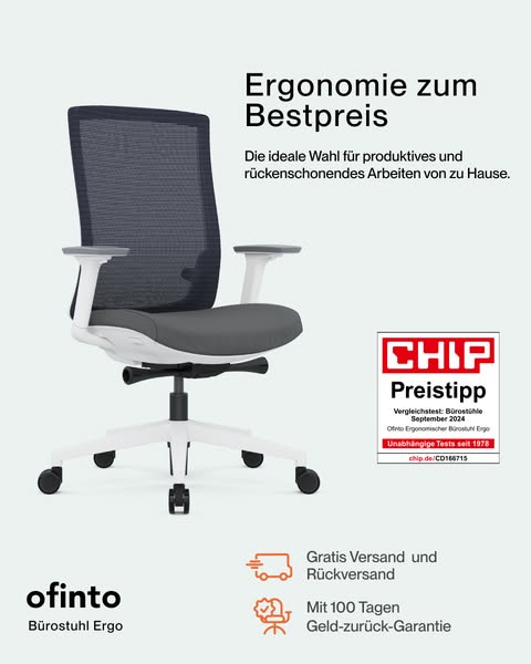 Perfekter Sitzkomfort – den ganzen Tag