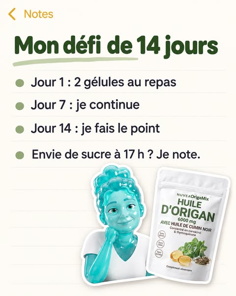 Mon défi de 14 jours