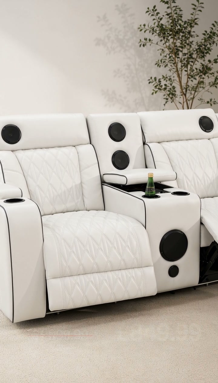 Florence - 2 Seater - Leather Recliner