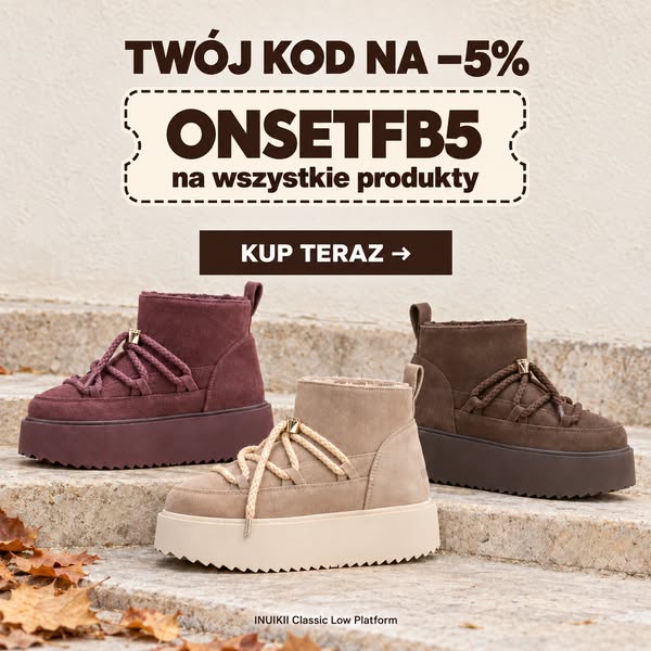 INUIKII z rabatem 5% — wybierz kolor