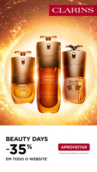 Beauty Days Clarins, com desconto de 35%