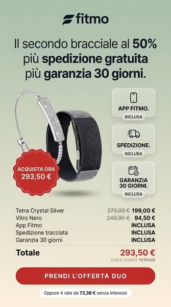 Il tracker per la salute che nessuno vede