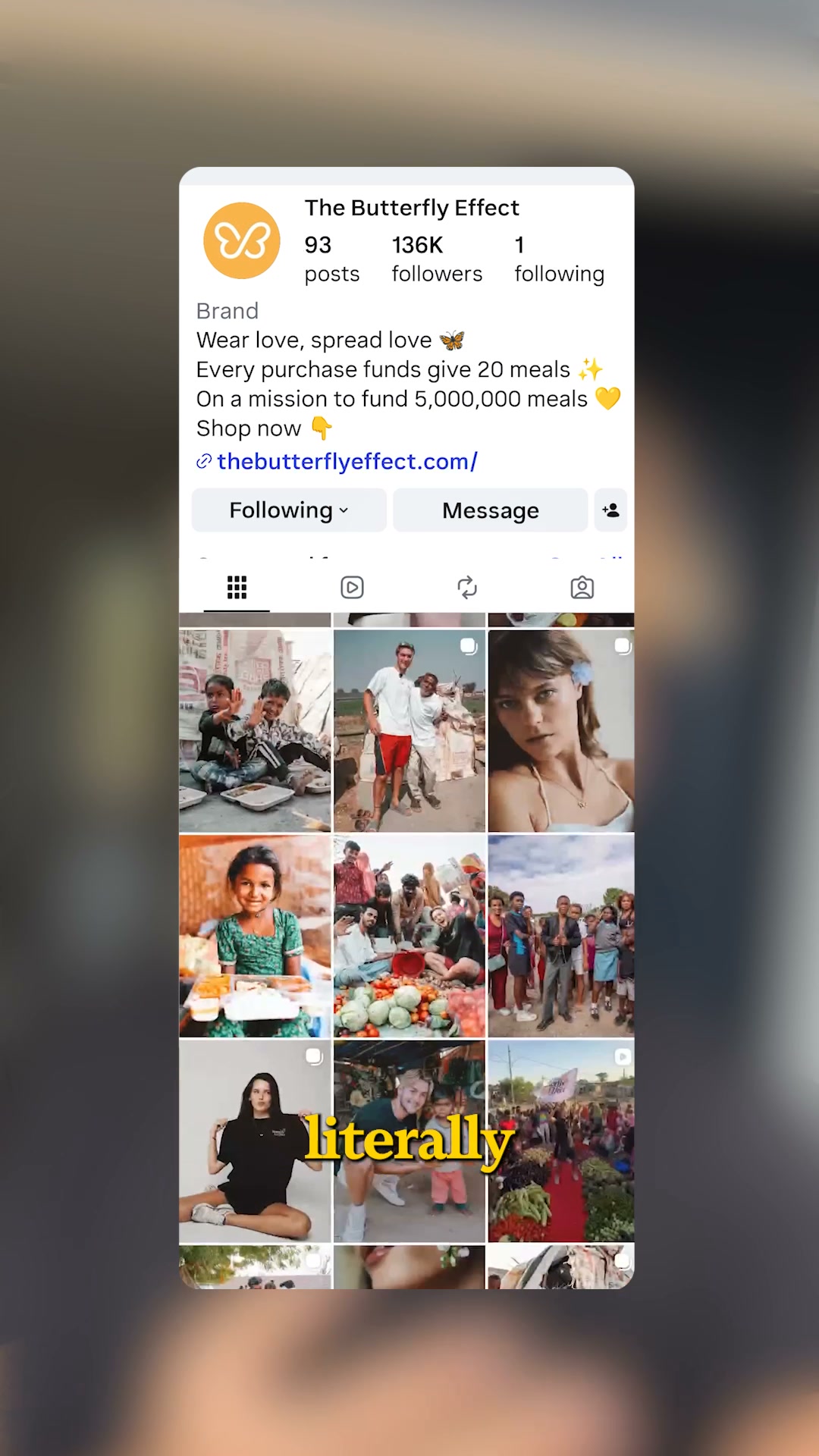 20 Meals Donated Every Order