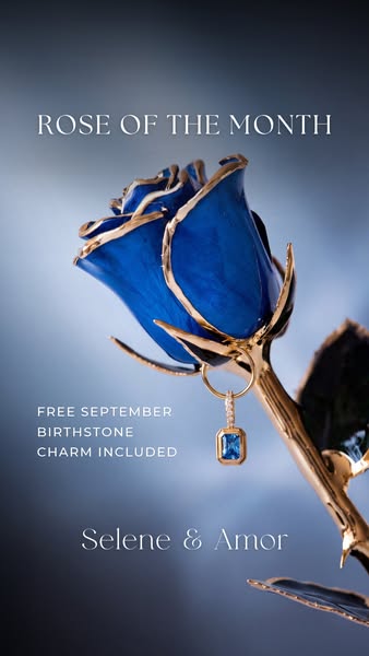 Complimentary Birthstone Charm Included