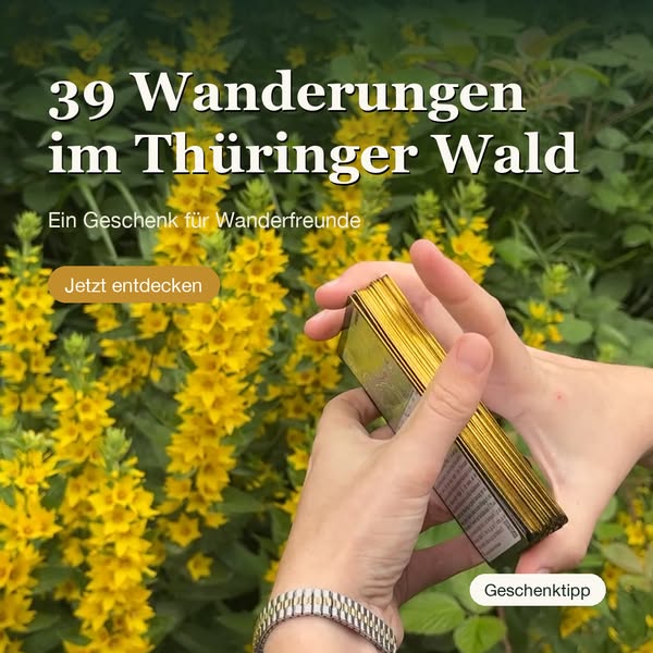 39 Touren Thüringer Wald verschenken