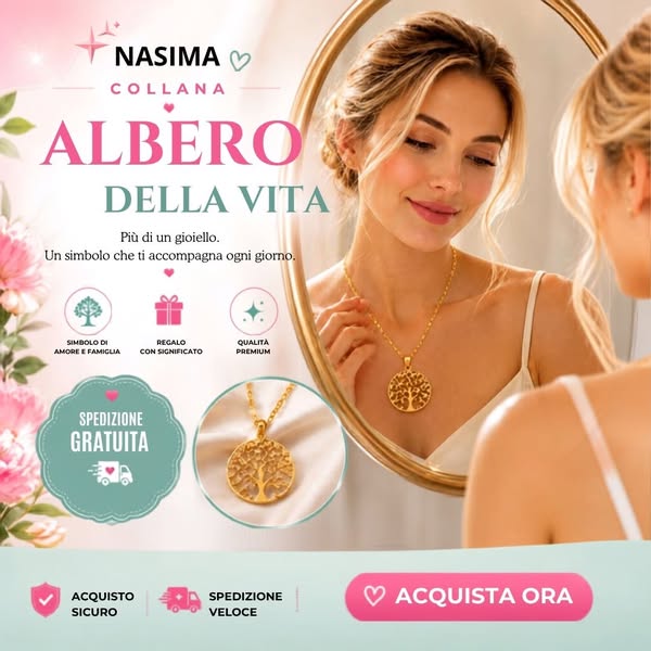 Collana Albero della Vita Eleganza Unica
