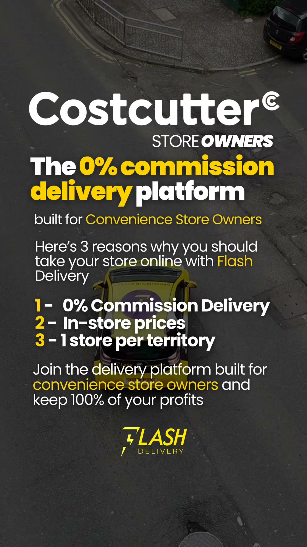 0% Commission Grocery Delivery App
