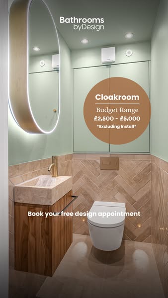Cloakrooms From £2,500