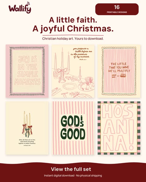 16 Printable Designs