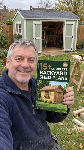 15+ Complete Backyard Shed Plans