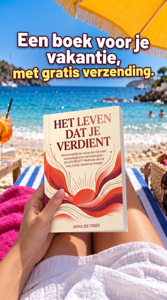 Boek voor je vakantie, gratis verzending