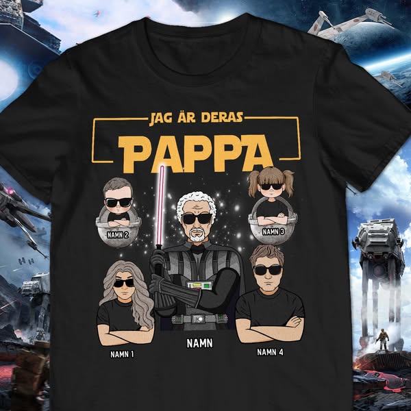 Skapa pappas galaktiska tröja