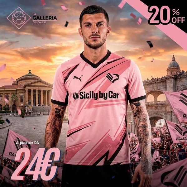 ARRIVATA LA NUOVA MAGLIA PALERMO HOME 2026-27!