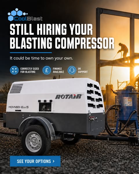 Own Your Blasting Compressor